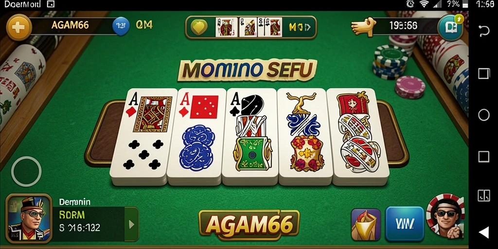 Tampilan gameplay seru di AGAM66, penuh strategi dan tantangan.