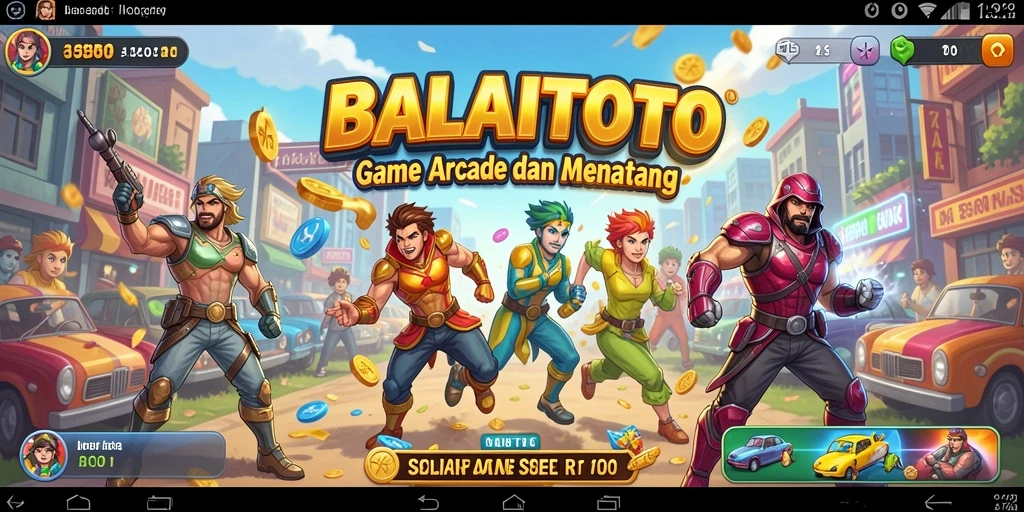 Tampilan gameplay BALAITOTO yang seru di level menantang.