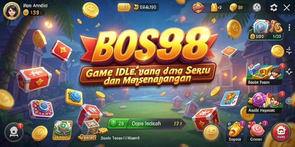 Tampilan screenshot BOS88 menampilkan gameplay Idle yang menarik.