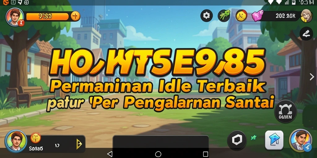 Tampilan gameplay HOT985 yang menarik dan penuh warna.