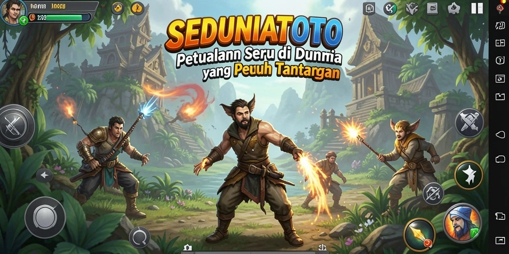 Screenshot gameplay SEDUNIATOTO menampilkan petualangan seru yang penuh tantangan.