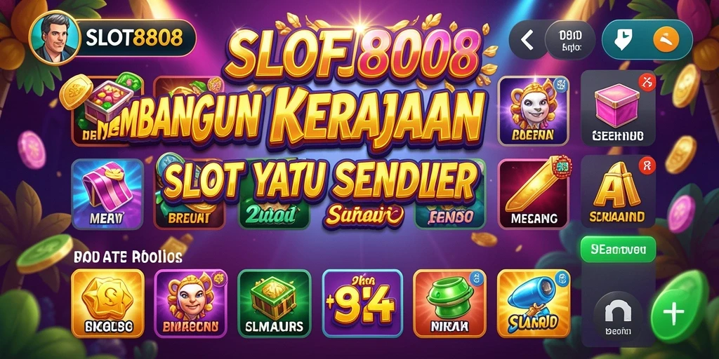 Screenshot utama menampilkan gameplay yang menarik di SLOT8808.