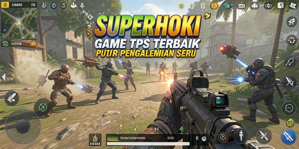 Gameplay menarik dari SUPERHOKI dengan aksi seru.