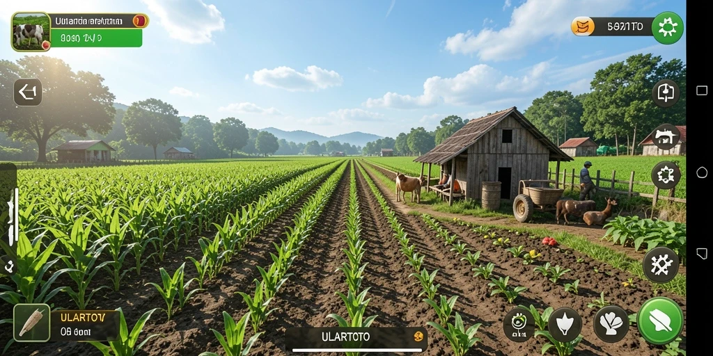 Tangkapan layar ULARTOTO menampilkan kebun yang rimbun dan penuh warna.